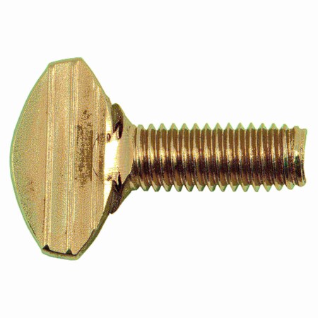 Midwest Fastener Thumb Screw, M1.25 Thread Size, Stainless Steel, 20 mm Lg, 6 PK 34454